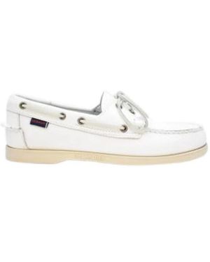 Sebago Sailor Shoes - Blanc