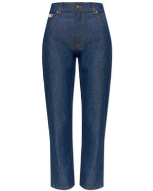 Moschino Cropped Jeans - Blue