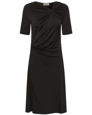 Soaked In Luxury Simone Pocket Dress - Zwart