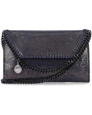 Stella McCartney Tassen ,Blauw ,Falabella Wallet On Chain