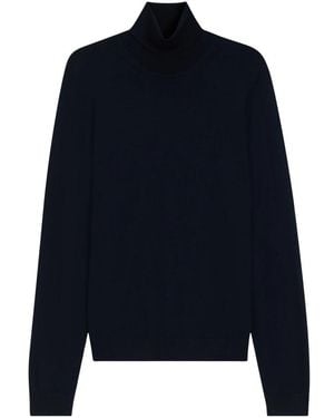 BOSS Rollkragenpullover - Blau