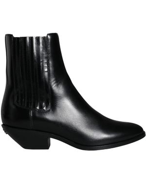Dolce & Gabbana Cowboy Boots - Noir