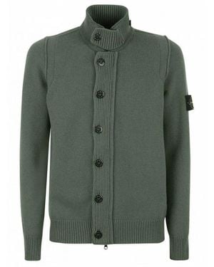 Stone Island Cardigans - Verde