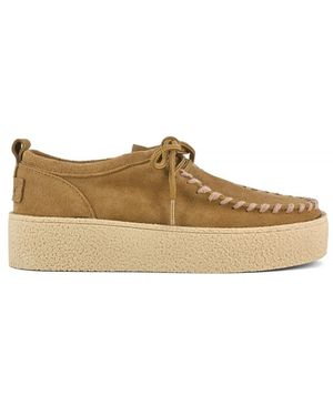 Colors Of California Laced Shoes - Natural