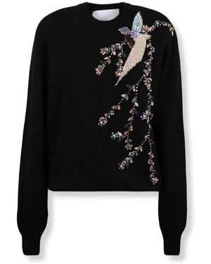 Costarellos Ginovra Mohair Wollpullover - Schwarz