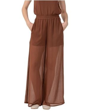Kocca Wide Trousers - Brown