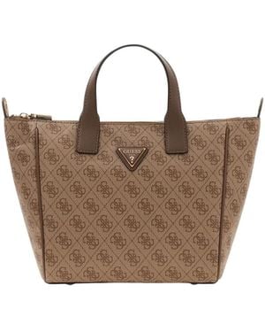 Guess Tassen ,Bruin ,Polyester Follie Small Tote