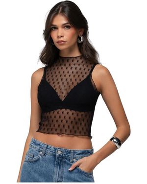 GUAJA. Tops ,Zwart ,Tops