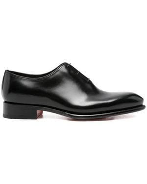 Santoni Business Shoes - Black