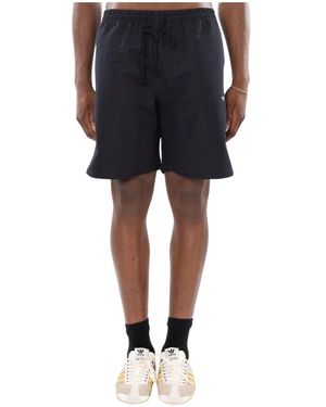 adidas Fitness ,Zwart ,Shorts - Blauw
