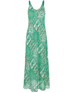 Johnny Was Kleedjes ,Groen ,Kanako Long Dress