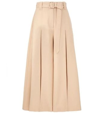 Zimmermann Wide Trousers - Natural