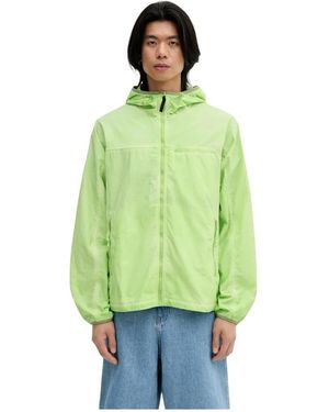 thisisneverthat Jassen ,Groen ,Nylon Overdyed Light Jacket