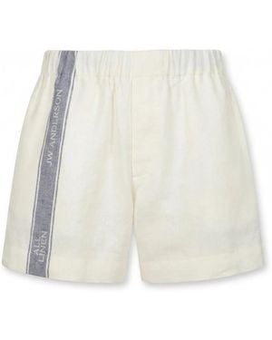 JW Anderson Short Shorts - White