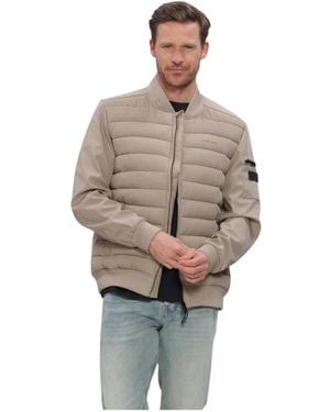 Pure Path Jassen ,Softshell Gewatteerde Jas - Naturel