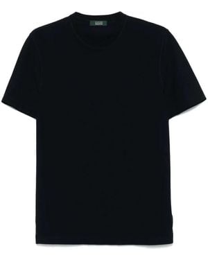Zanone T-Shirts - Black