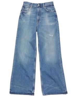 Acne Studios Wide Jeans - Azul