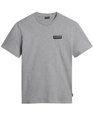Napapijri T-Shirts - Gray