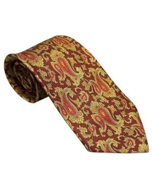 Brioni Ties - Brown