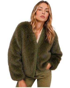 Kocca Faux Fur & Shearling Jackets - Verde