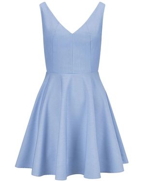 Nicowa Feminines Und Verspieltes Owiletta Minikleid - Blau