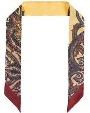 Etro Silky Scarves - Wit