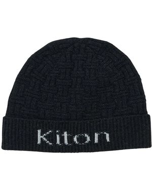 Kiton Cashmere Muts - Zwart
