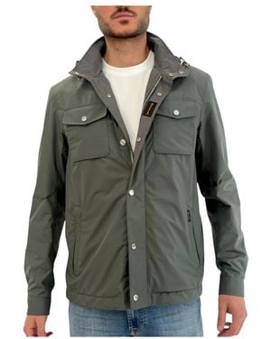 Moorer Light Jackets - Vert