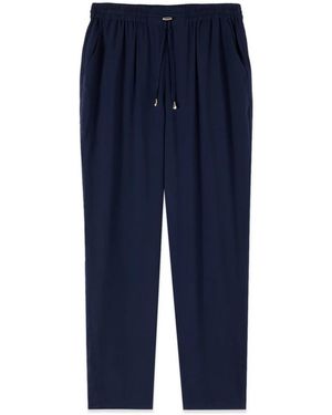 Oltre Cropped Trousers - Azul