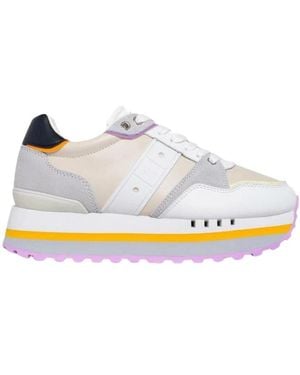 Blauer Trainers - White