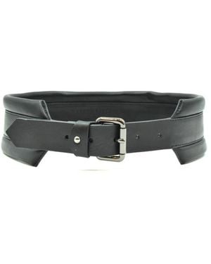 Isabel Benenato Belts - Grey