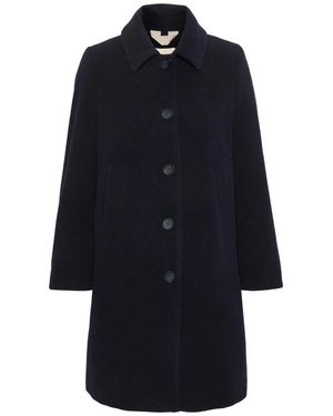 Part Two Single-Breasted Coats - Azul