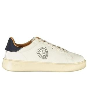 Blauer Sneakers - Metallic