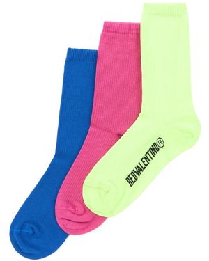 RED Valentino 3-Teiliges Socken-Set - Mehrfarbig