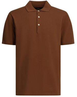 Beams Plus Knit Polo 12G - Braun