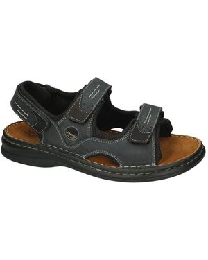 Josef Seibel Schoenen ,Zwart ,Leer Franklyn Sandal