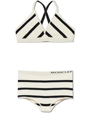Moncler Bh Und Slip - Weiß