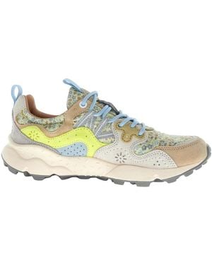 Flower Mountain Sneakers - Blue