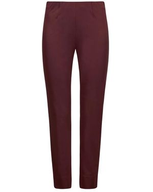 Seductive Slim-Fit Trousers - Rouge