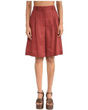 Max Mara Casual Shorts - Red