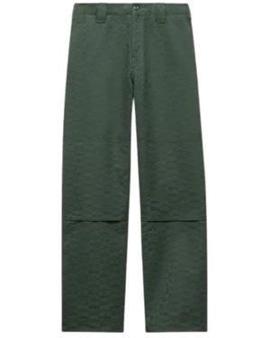 KENZO Broeken ,Groen ,Rechte Broek