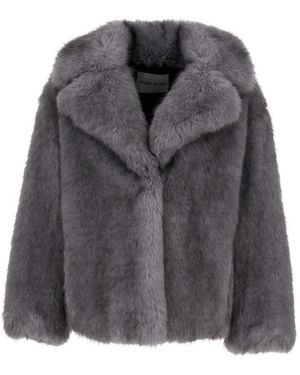 Stand Studio Faux Fur & Shearling Jackets - Gris