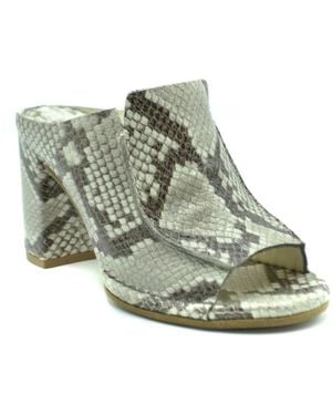 Roberto Del Carlo Heeled Mules - Green