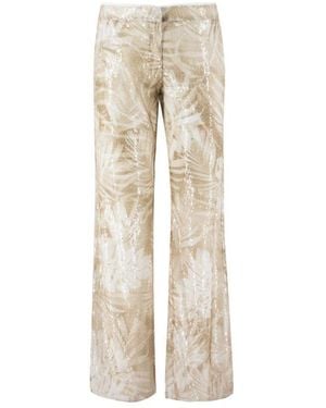 Ermanno Scervino Wide Pants - Natural