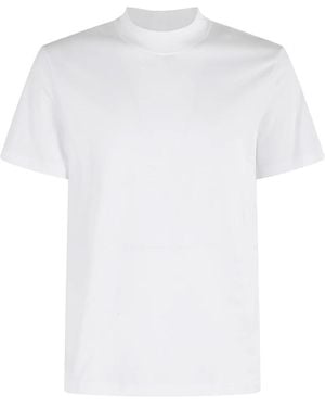 Dondup Wit Ronde Hals Korte Mouw T-Shirt