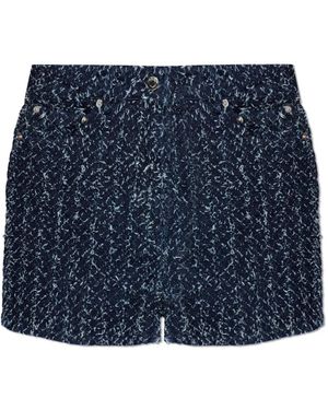IRO Korte Broeken ,Blauw ,Katoen Valentin Shorts
