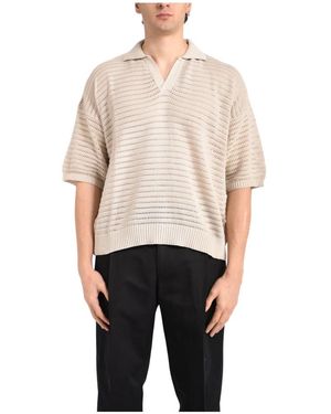 Daniele Alessandrini Polo Shirts - Natural