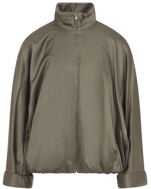 Carven Bomber Jackets - Green