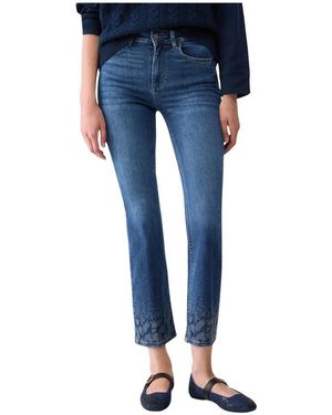 Liu Jo Jeans ,Blauw ,Katoen B.Up Princess H.W
