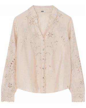 GUSTAV Overhemden ,Shirts - Naturel